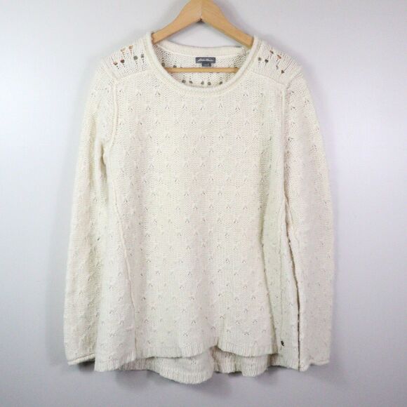 Eddie Bauer Wool Blend Knitted Top size L - Picture 1 of 7